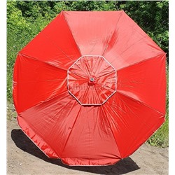 Зонт-пляжный DINIYA арт.8101 полуавт 47"(120см)Х8К серебро