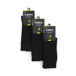 Мужские носки Komax M900-1 чёрные хлопок