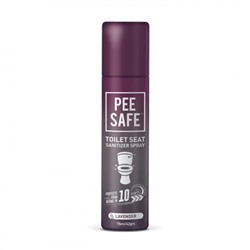 Антибактериальный спрей для сиденья от унитаза Лаванда (75 мл), Toilet Seat Sanitizer Spray Lavender, произв. Pee Safe