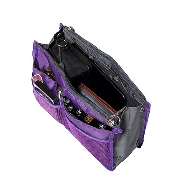 Органайзер для сумки, фиолетовый