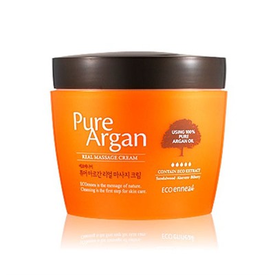 ECO ennea Pure Argan Real Массажный крем с маслом арганы