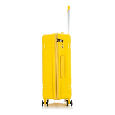 Набор из 3 чемоданов с расширением арт.11193 Желтый