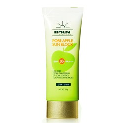 IPKN Pore Apple Солнцезащитный крем с экстрактом яблока SPF50+,PA+++