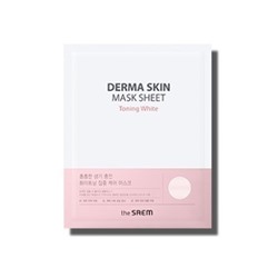 The Saem Derma Skin Листовая Маска -toning white