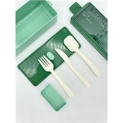 Ланчбокс "Bright lunch", green (650 мл)