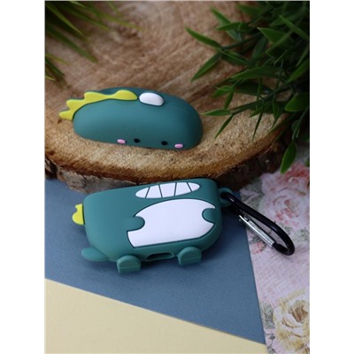 Чехол для AirPods Pro "Cute dinosaur", green