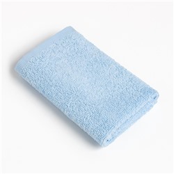 Полотенце махровое "Этель" 30х30 см, цвет светло-голубой, 100% хлопок, 340 г/м2
