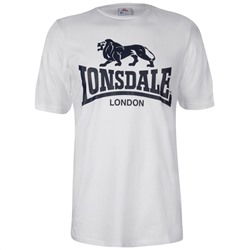 Lonsdale, Large Logo T Shirt Mens