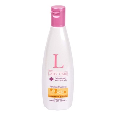 Гель для интимной гигиены с маточным молочком Lady Care Extra Gentle With Royal Jelly Feminine Cleansing, Mistine, 200 мл