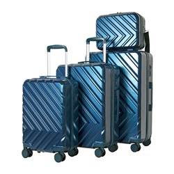 Набор из 3-х чемоданов, композит, MIRONPAN 77061 Синий