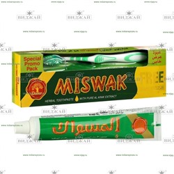 Зубная паста Dabur Miswak Herbal + зубная щетка