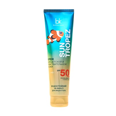 Крем солнцезащитный детский "Sun Tropez" SPF 50 (100 г) (10821393)