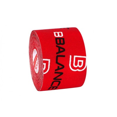 Кинезио тейп BBTape™ 5см × 5м лого красный