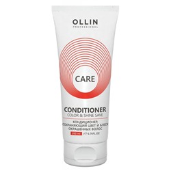 Ollin Кондиционер, сохраняющий цвет и блеск окрашенных волос / Care, 200 мл