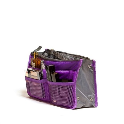 Органайзер для сумки, фиолетовый