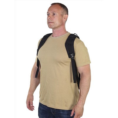 Тактический рюкзак бойца спецоперации для снаряжения (30 л) - водонепроницаемый с дополнительным фронтальным карманом. Популярный походный атрибут!  №163