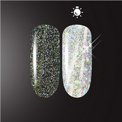 Patrisa Nail, Светоотражающий глиттер Flash Glow Silver, 2гр