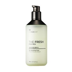 THE FACE SHOP The Fresh For Men Oil Absorbing Флюид для жирной кожи