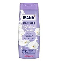 Гель-крем д/душа ISANA Cremedusche Orchidee&Vanille/Орхидеи и ваниль /300мл