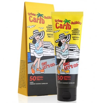 Urban Dollkiss CARIB Powdery Солнцезащитный крем-эссенция SPF50+ PA+++