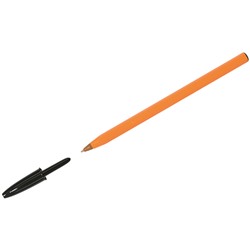 Ручка шариковая Bic Orange черная 0,8мм 8099231/20/Франция