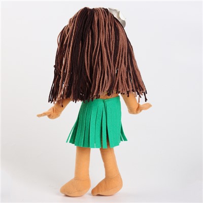 Мягкая игрушка "Кукла" в гавайском костюме, 35 см