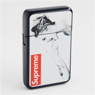 Зажигалка газовая для курения "Supreme", пьезо, 1 х 3.5 х 5.8 см