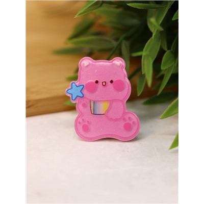 Набор аксессуаров для волос "Bear", pink, 2 шт. в наборе