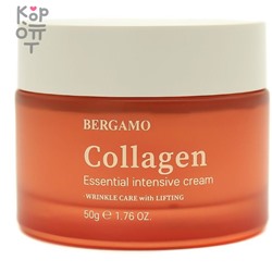 Bergamo Collagen Essential Intensive Cream - Крем для лица с экстрактом Коллагена 50мл.,