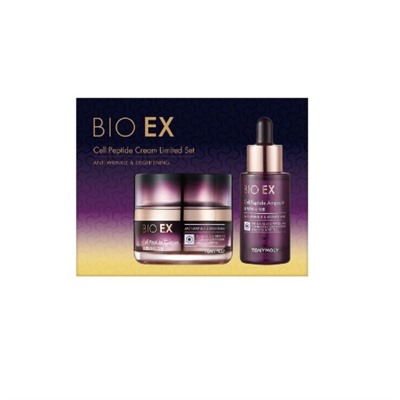 TONY MOLY Bio EX Cell Peptide Крем Набор (Крем 60мл + Ампула 30мл)