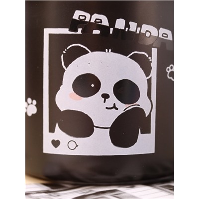 Кружка «Cute panda», black (320 ml)