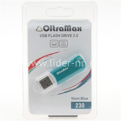 USB Flash 4GB Oltramax (230) синий