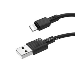 USB кабель для iPhone 5/6/6Plus/7/7Plus 8 pin 1.0м HOCO X29 (черный)