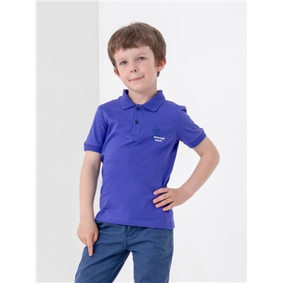 Рубашка-поло для мальчика Cherubino CSKB 63109-44-318 Фиолетовый
