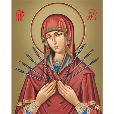 Картина по номерам 40х50 - Православная икона