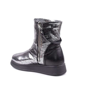Женские кожаные ботинки V.Arimany V1048 Серебро+Кожа: Под заказ