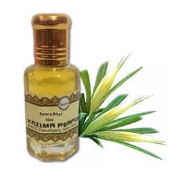 Масляные духи Кьюра унисекс (10 мл), Kewra Attar Perfume For Unisex, произв. Kazima