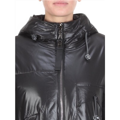M-5160 BLACK Куртка демисезонная женская CORUSKY (100 гр. синтепон) размер 48