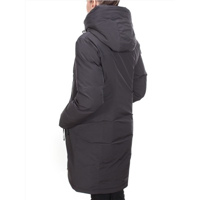 YR-961 DARK GRAY Пальто зимнее женское АЛИСА (200 гр. холлофайбера) размер 52
