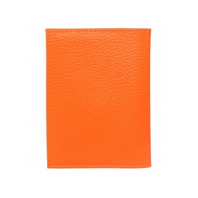 Обложка для автодокументов Premier-О-70 натуральная кожа оранжевый флотер (330)  208136