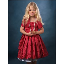 Платье с болеро "Принцесса", цвет бордо