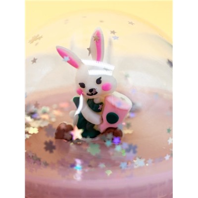 Тамблер "Rabbit happy", pink (450 ml)