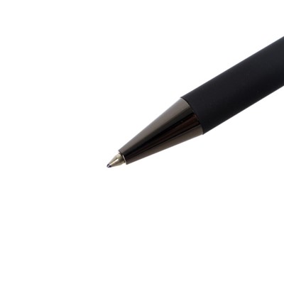 УЦЕНКА Ручка шариковая поворотная, 1.0 мм, Bruno Visconti Bergamo, стержень синий, чёрный металлический корпус, в металлическом футляре