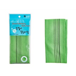 Мочалка для душа Viscose Back Bath Towel, SUNG BO CLEAMY   1 шт (90 см х 28 см)