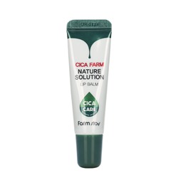 Бальзам для губ восстанавливающий с центеллой азиатской Cica Farm Nature Solution Lip Balm, FarmStay, 10 г