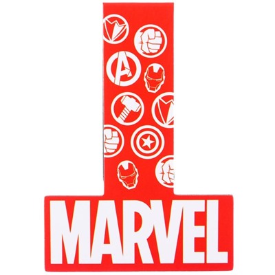 Открытка с магнитными закладками "Настоящему герою", MARVEL, 3 шт.