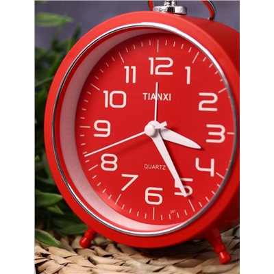 Часы-будильник «Loft», red
