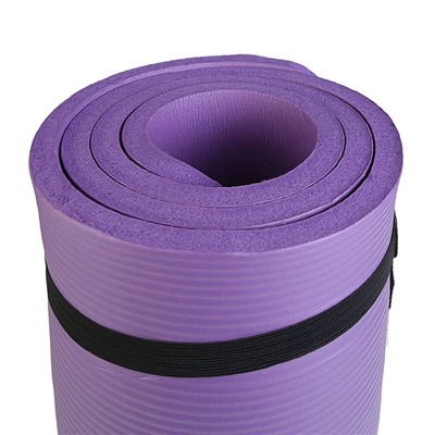 Коврик для йоги Sangh, 183×61×1,5 см, цвет фиолетовый