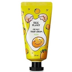 Крем для рук с ароматом юдзу Egg Planet OH MY Hand Cream (Yuja), DAENG GI MEO RI, 30 мл