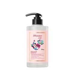 Парфюмированный шампунь для волос с экстрактом розы, LIFE DISNEY FRESH ROSE SHAMPOO, JM Solution, 500 г